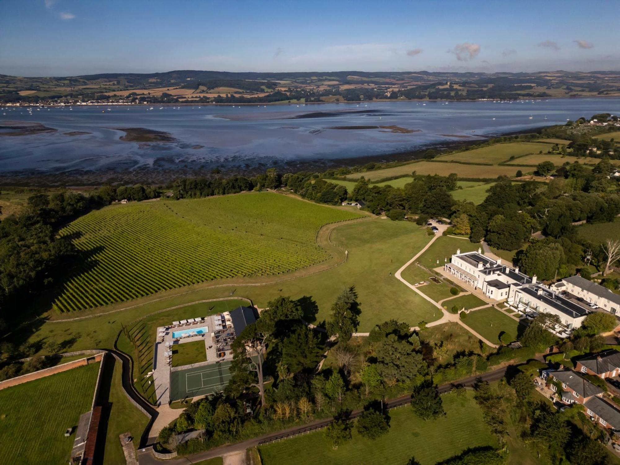 Lympstone Manor Hotel Restaurant & Vineyard - Relais & Chateaux Exmouth Zewnętrze zdjęcie